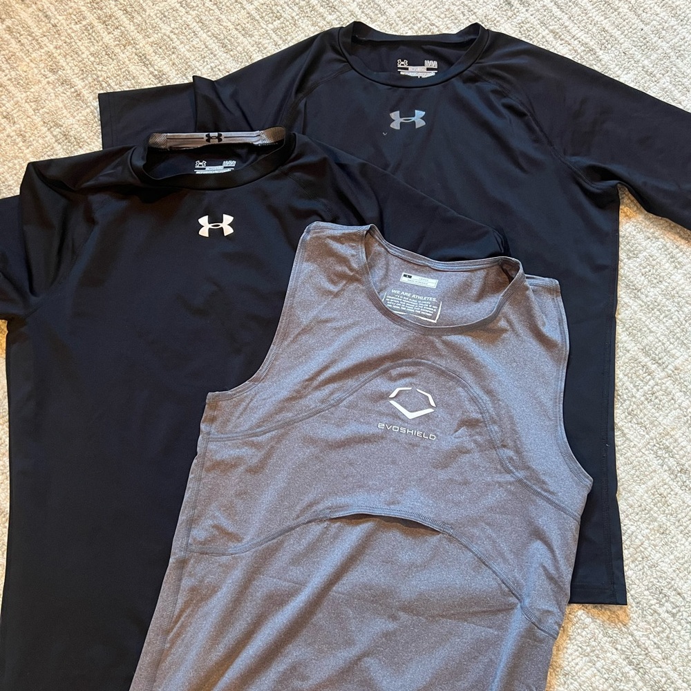 Under Armour Black Compression Shirt